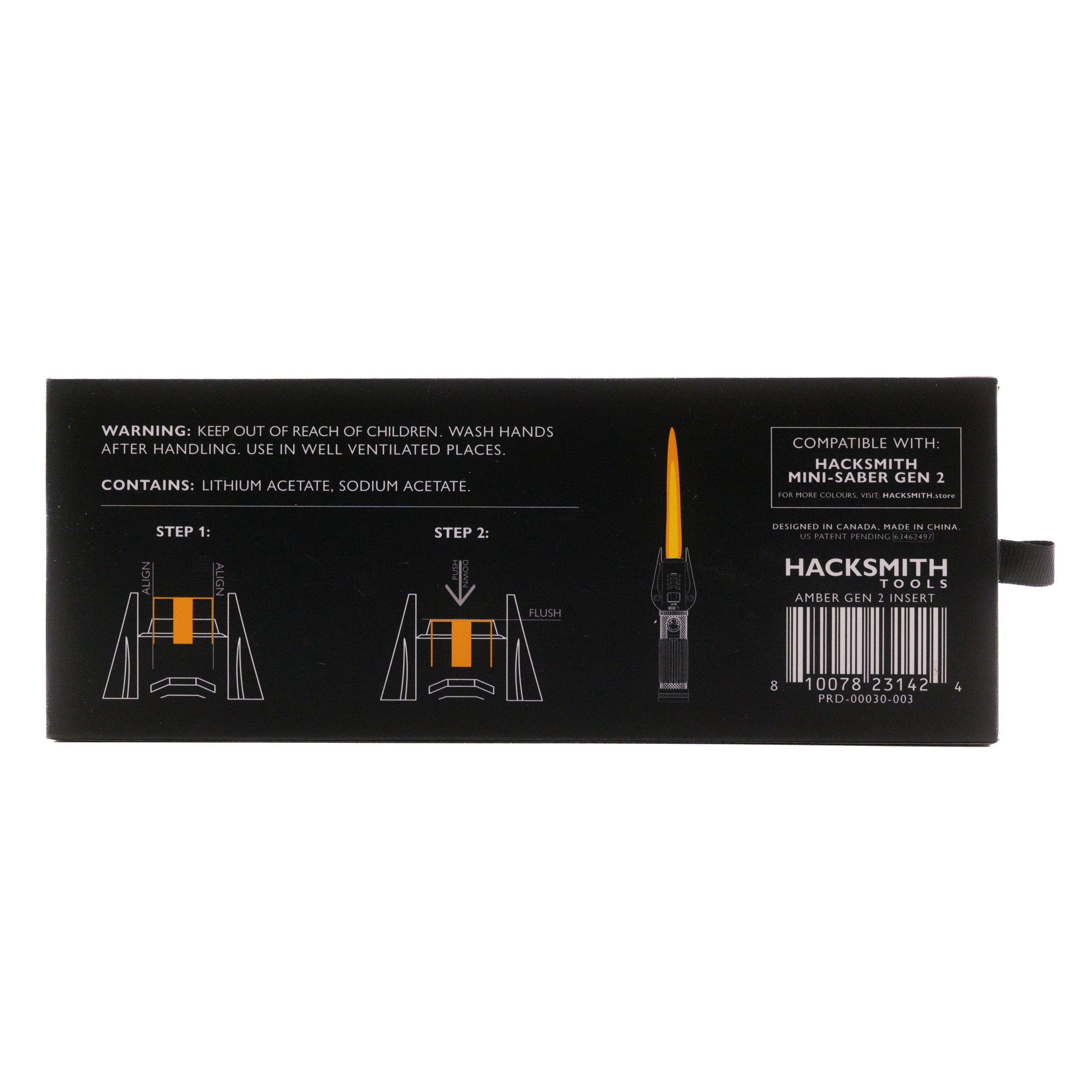 Gen 2 Mini-Saber Colour Changing Insert - Hacksmith.store