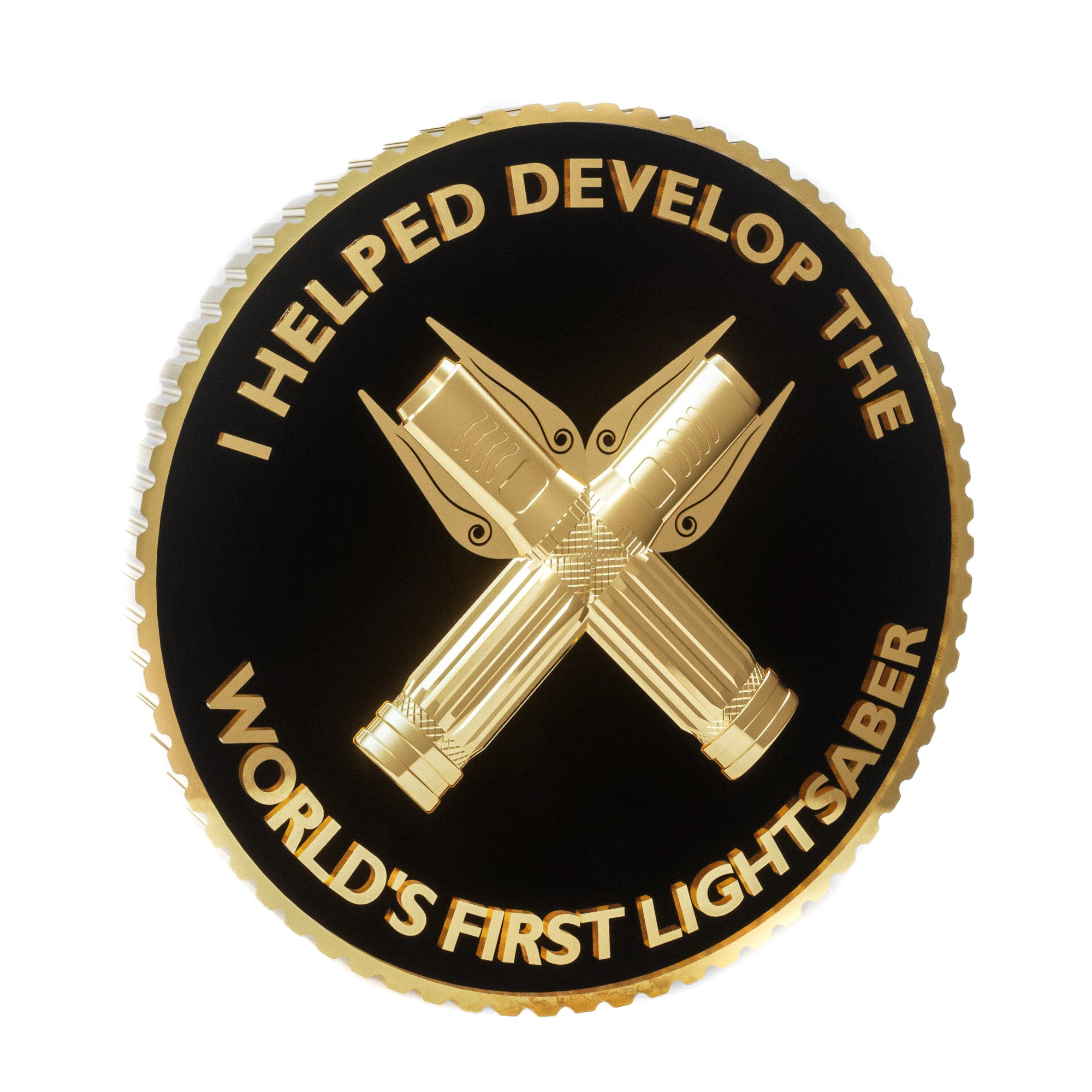 Lightsaber Challenge Coin - Hacksmith.store