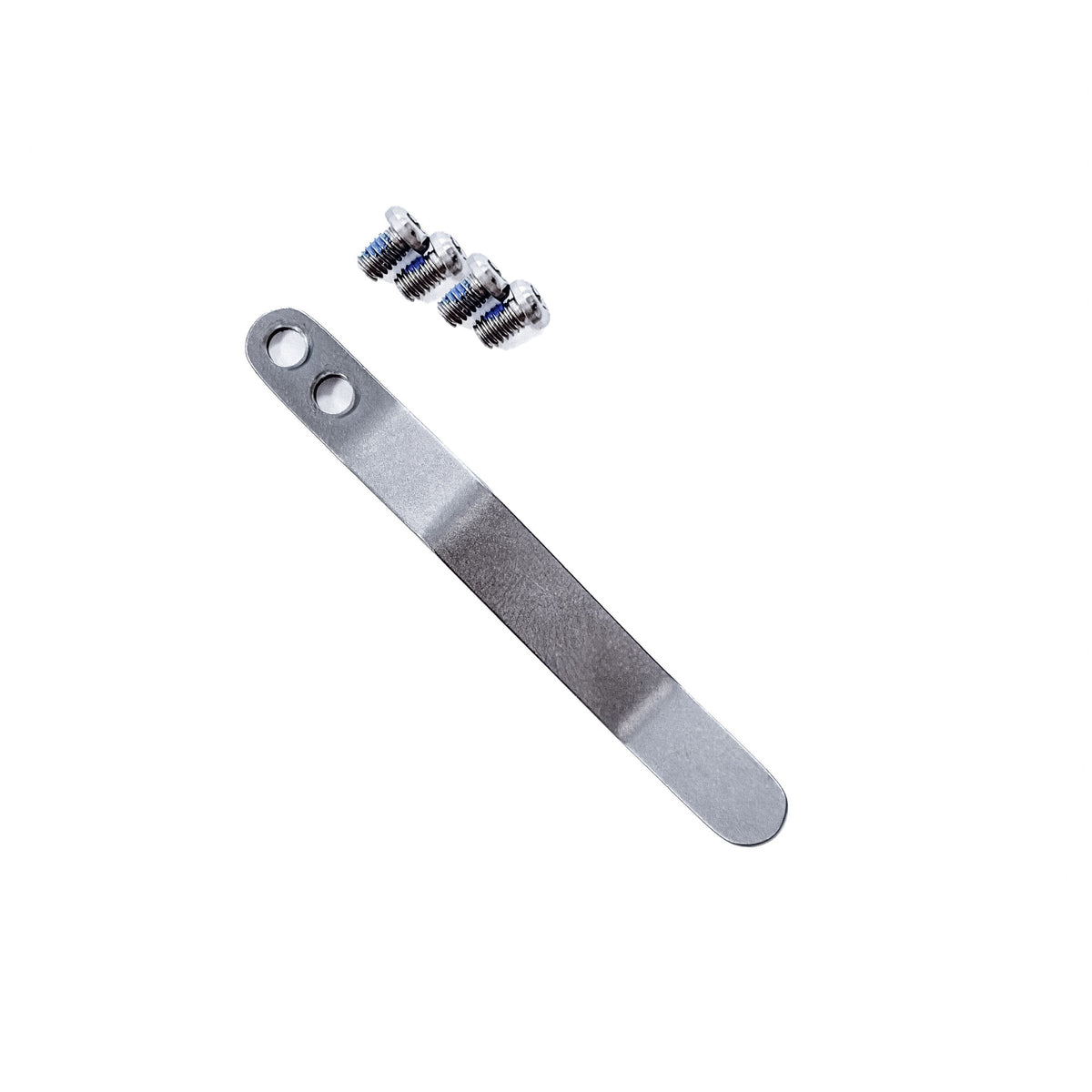 Smith Blade Pro replacement belt clip by Hacksmith Tools, a durable metal clip for secure attachment to belts.