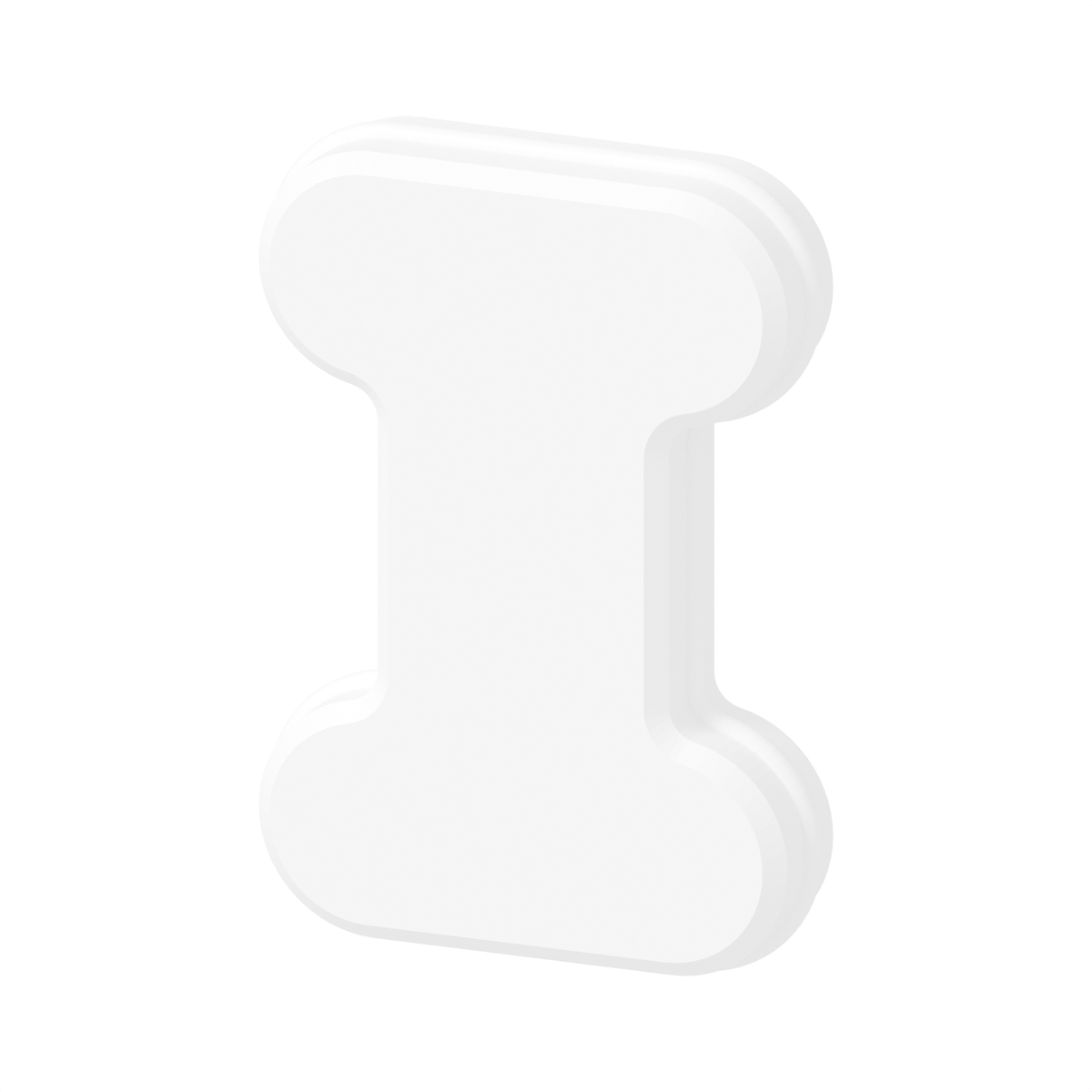 3D printable Hacksmith Industries dogbone connectors made of TPU for building flexible, durable structures with Hack Blocks set.