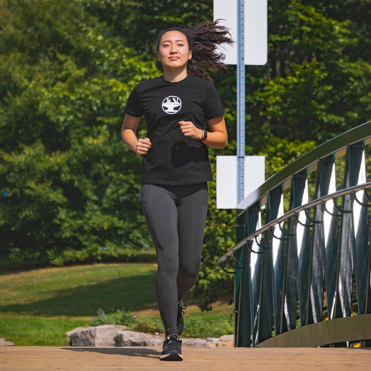 Women's Smith shirt by Engineered By Hacksmith, shown in XS, with a casual fit and stylish design.