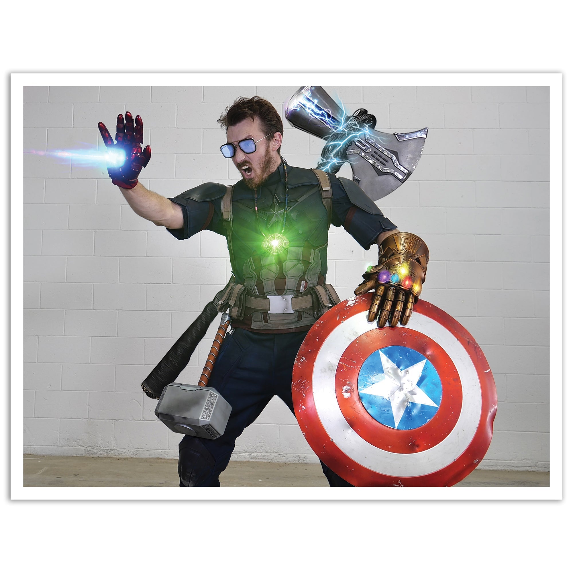 Ultimate Avenger Print (8.5 x 11 inch) - Hacksmith.store
