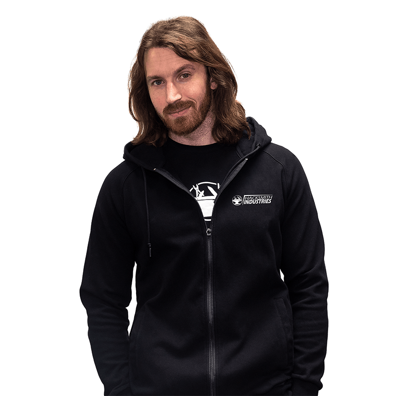 Zippered Hoodie - Hacksmith.store