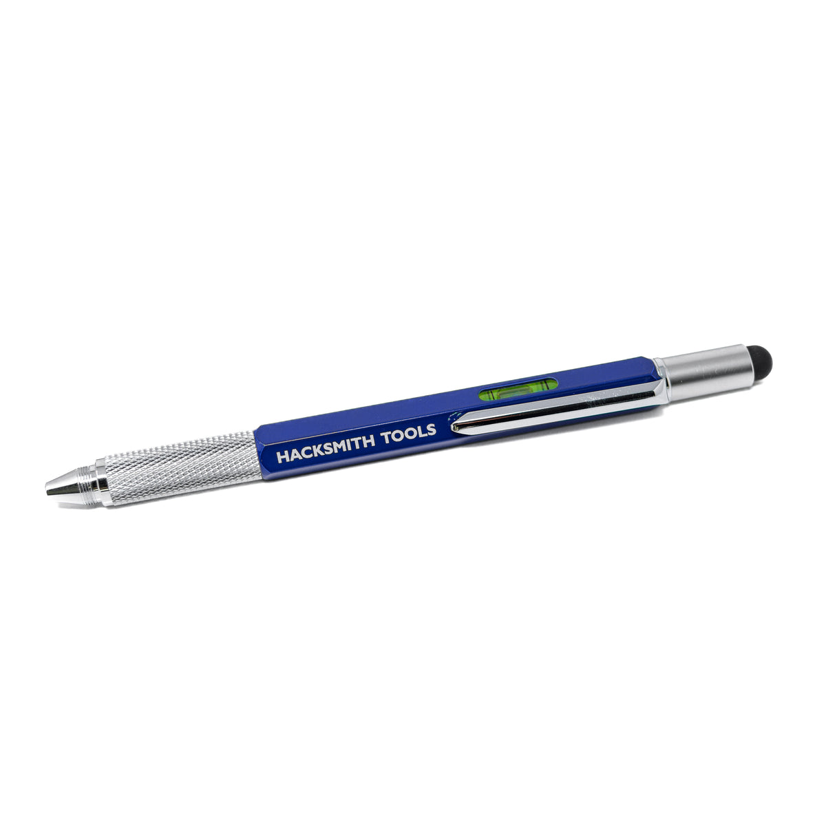 Colorful Hacksmith Tools Aluminium 7-in-1 Tool Pen with multiple functions and compact design, ideal for versatile everyday use.