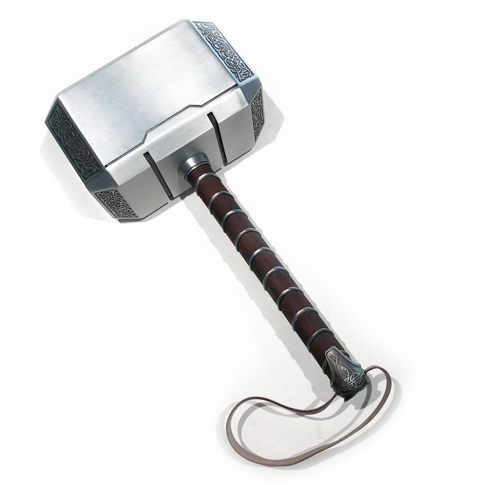 Metal Thor's Hammer from Norse Mythology, Cosplay Version of Thor Mjölnir  (1:1 Scale)