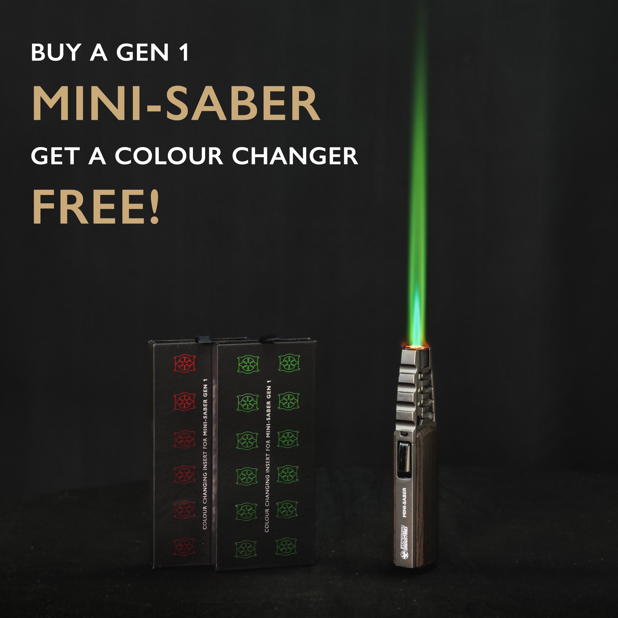 Gen 1 Mini-Saber & Free Colour Changer bundle