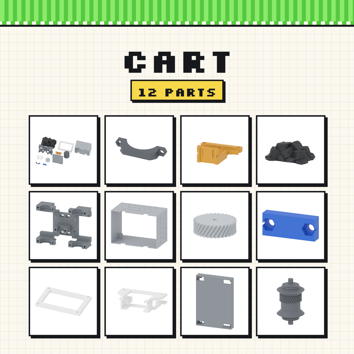 Hack Blocks Free 3D Printable Building Set by Hacksmith Industries cover image