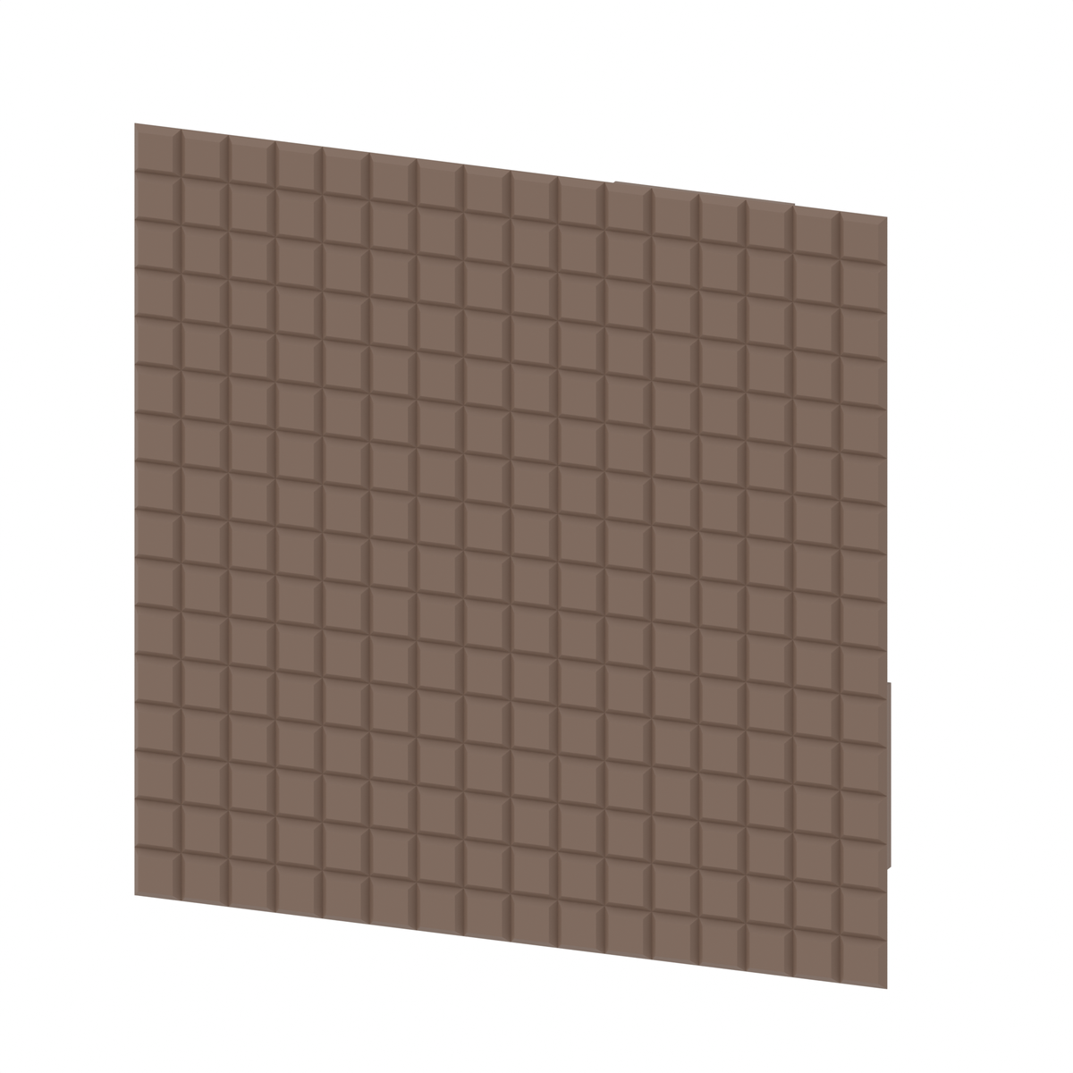 3D printable Hack Blocks waffle base fascia from Hacksmith Industries, used for creative building and construction projects.