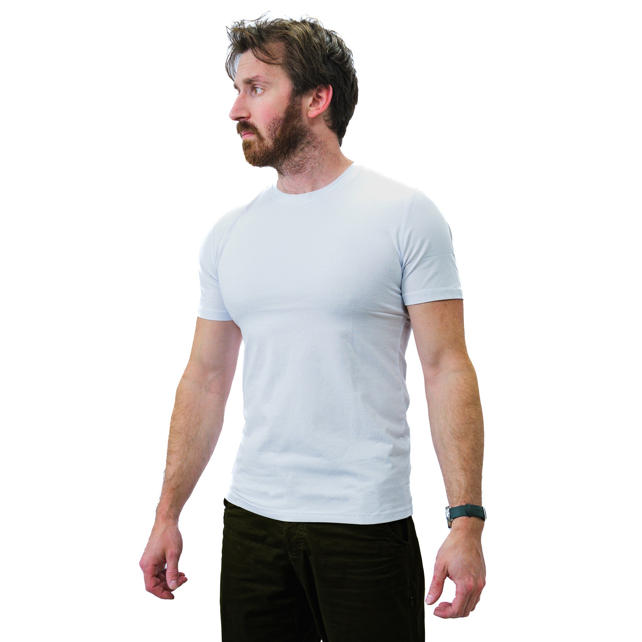 Men's T-shirt - White - Hacksmith.store