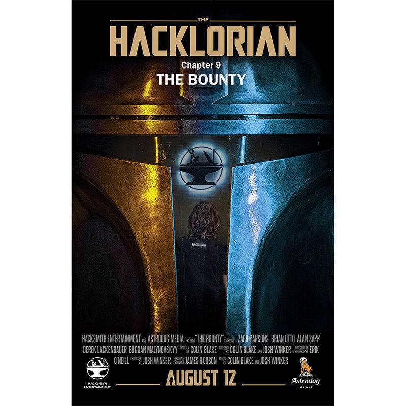 Hacklorian Chapter 9: The Bounty Premiere Poster - Hacksmith.store