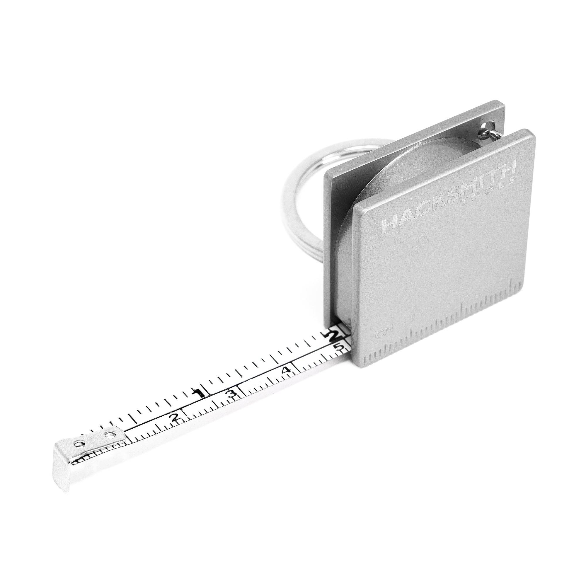 Mini-Tape Measure Keychain (2 feet / 61cm) - Hacksmith.store