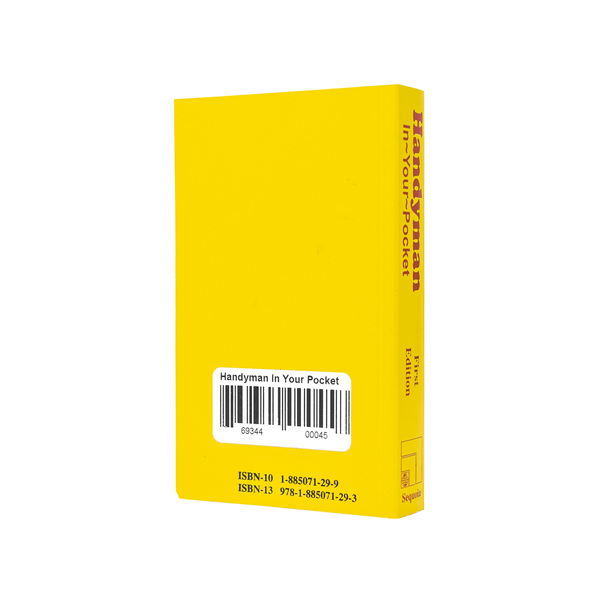 Handyman Pocket Book (1st Edition) By Richard A. Young & Thomas J. Glo