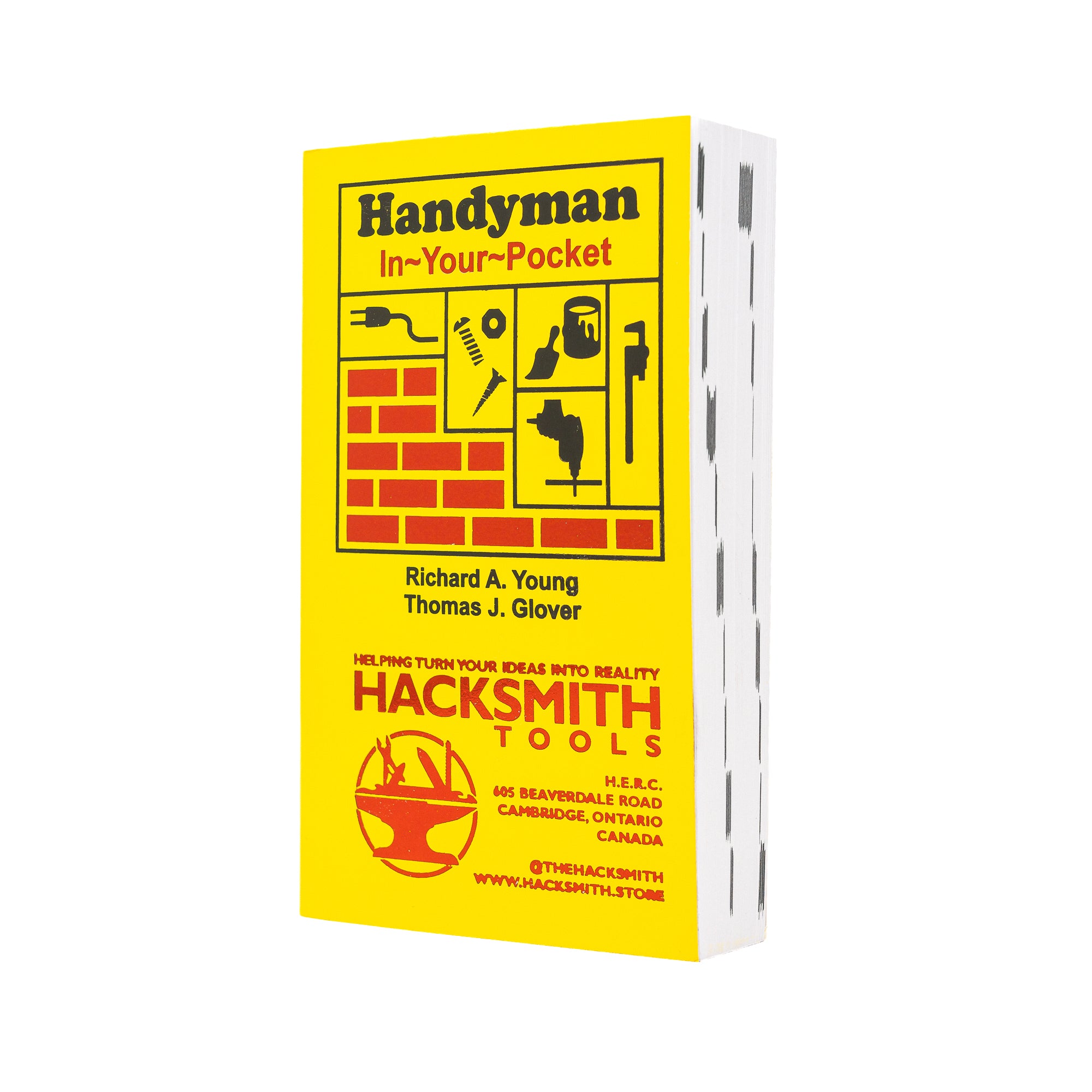 Handyman Pocket Book (1st Edition) By Richard A. Young & Thomas J. Glover - Hacksmith.store